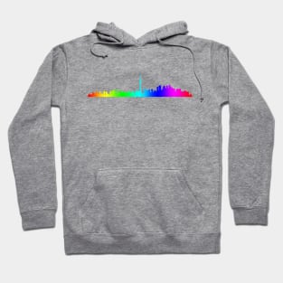 Canada - Toronto Skyline Rainbow _004 Hoodie